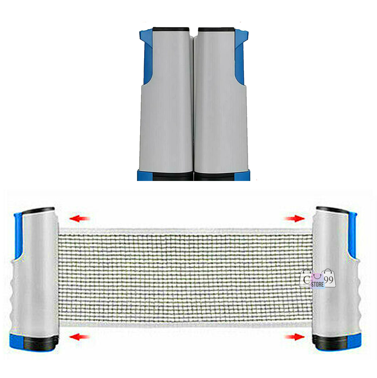 Miniatura 6 de Malla Retráctil De Ping Pong Para Jugar